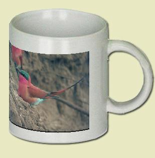 Carmine Bee-Eater Coffee Mug