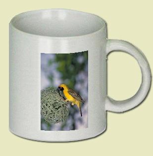 Masked Weaver Coffee Mug