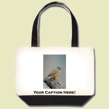 Cape Rock Thrush Tote Bag