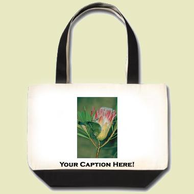 Cape White-Eye Tote Bag