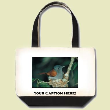 Paradise Flycatcher Tote Bag