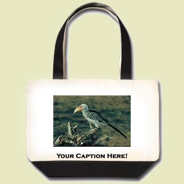 Yellowbilled Hornbill Tote Bag