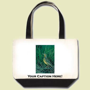 Yellowthroated Longclaw Tote Bag