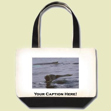 Humpback Whale Tote Bag