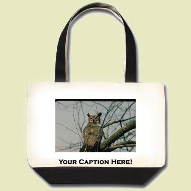 Great Horned Owl Tote Bag