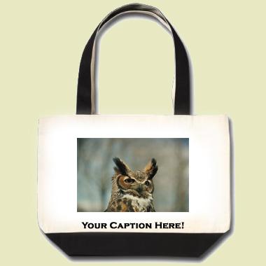 Great Horned Owl Tote Bag