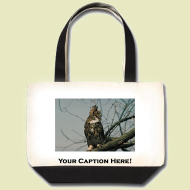 Great Horned Owl Tote Bag