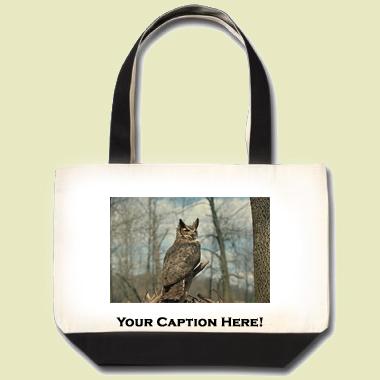 Great Horned Owl Tote Bag