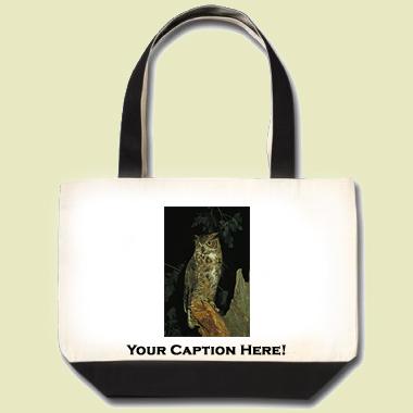 Great Horned Owl Tote Bag