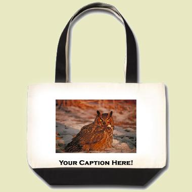 Great Horned Owl Tote Bag