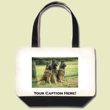 Belgian sheepdog Tote Bag