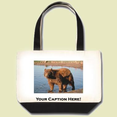 Black Bear Tote Bag