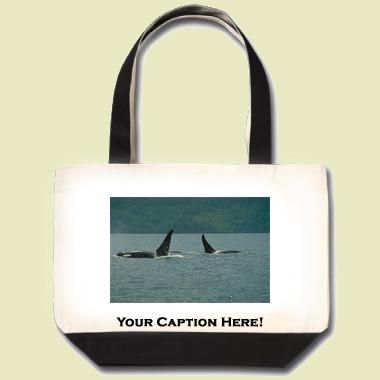 Killer Whale Tote Bag