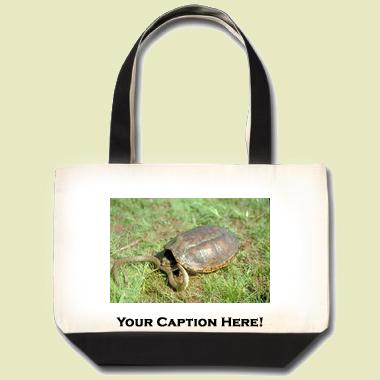 Common snapping turtle Tote Bag