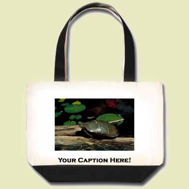 Eastern painted turtle Tote Bag