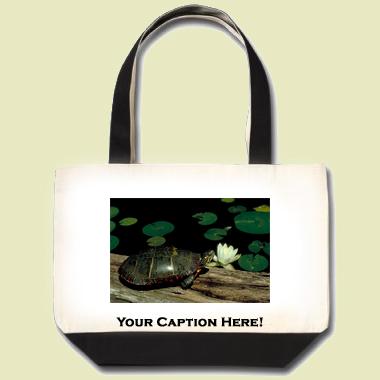 Eastern painted turtle Tote Bag