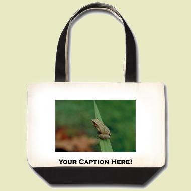 Spring peeper tree frog Tote Bag