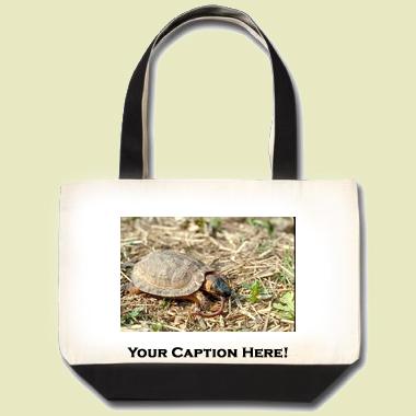 Wood turtle Tote Bag