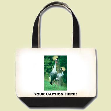 Crowned Crane Tote Bag