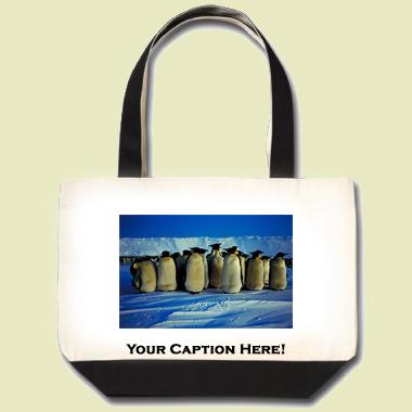 Emperor penguin Tote Bag