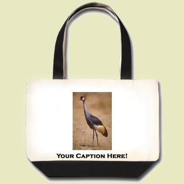 Crowned Crane Tote Bag