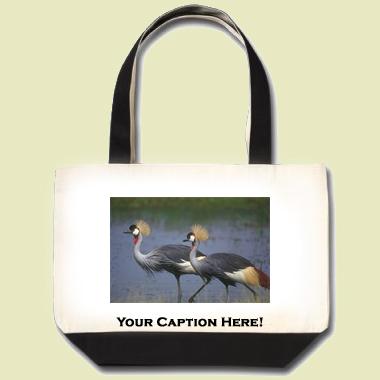 Crowned Crane Tote Bag