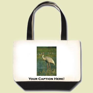 Sarus Crane Tote Bag