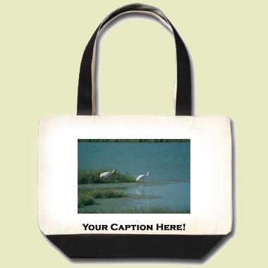 Whooping Crane Tote Bag