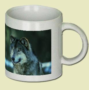 Timber wolf Coffee Mug