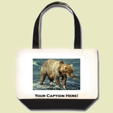 Grizzly Bear Tote Bag