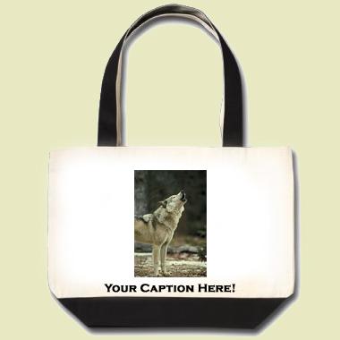 Timber wolf Tote Bag