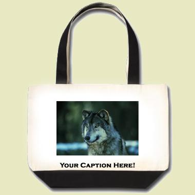 Timber wolf Tote Bag