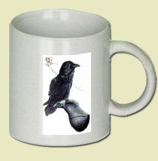 Common raven Coffee Mug