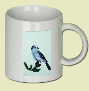 Gray jay Coffee Mug