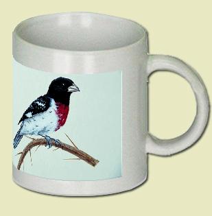 Rose-breasted grosbeak Coffee Mug