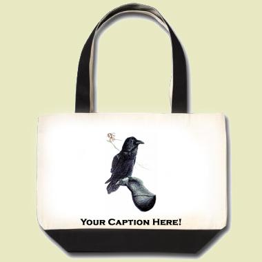 Common raven Tote Bag