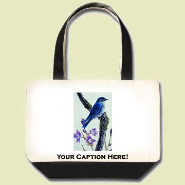 Mountain bluebird Tote Bag