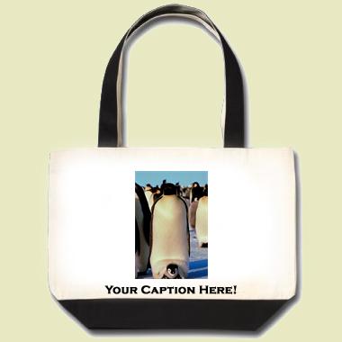 Emperor penguin Tote Bag