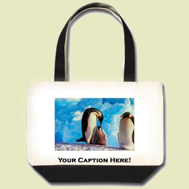 Emperor penguin Tote Bag