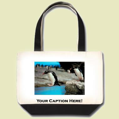 Rock hopper penguin Tote Bag