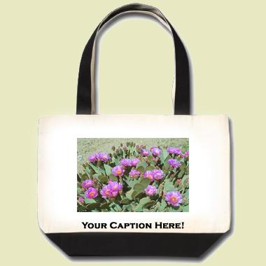 Beavertail Cactus Tote Bag