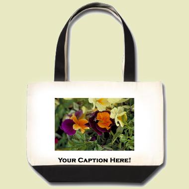 Pansy Tote Bag