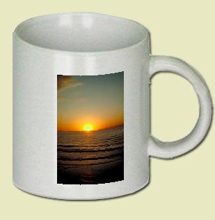 Beach Sunset Coffee Mug