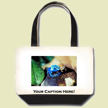 Blue Arrow-poison frog Tote Bag