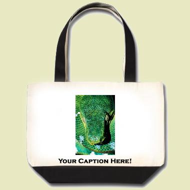 Emerald Tree boa Tote Bag