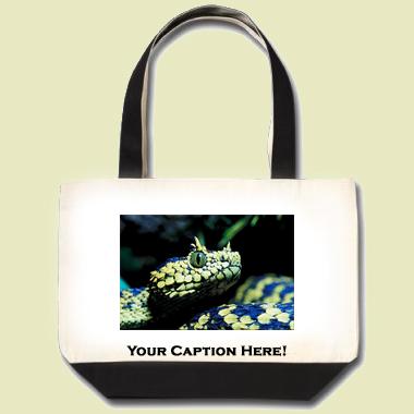 Usambara Mountain viper Tote Bag