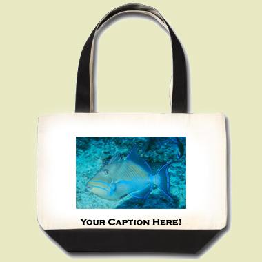 Queen Triggerfish Tote Bag