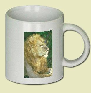 Lion Coffee Mug