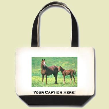 Arabian Horse Tote Bag