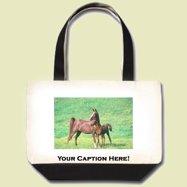 Arabian Horse Tote Bag